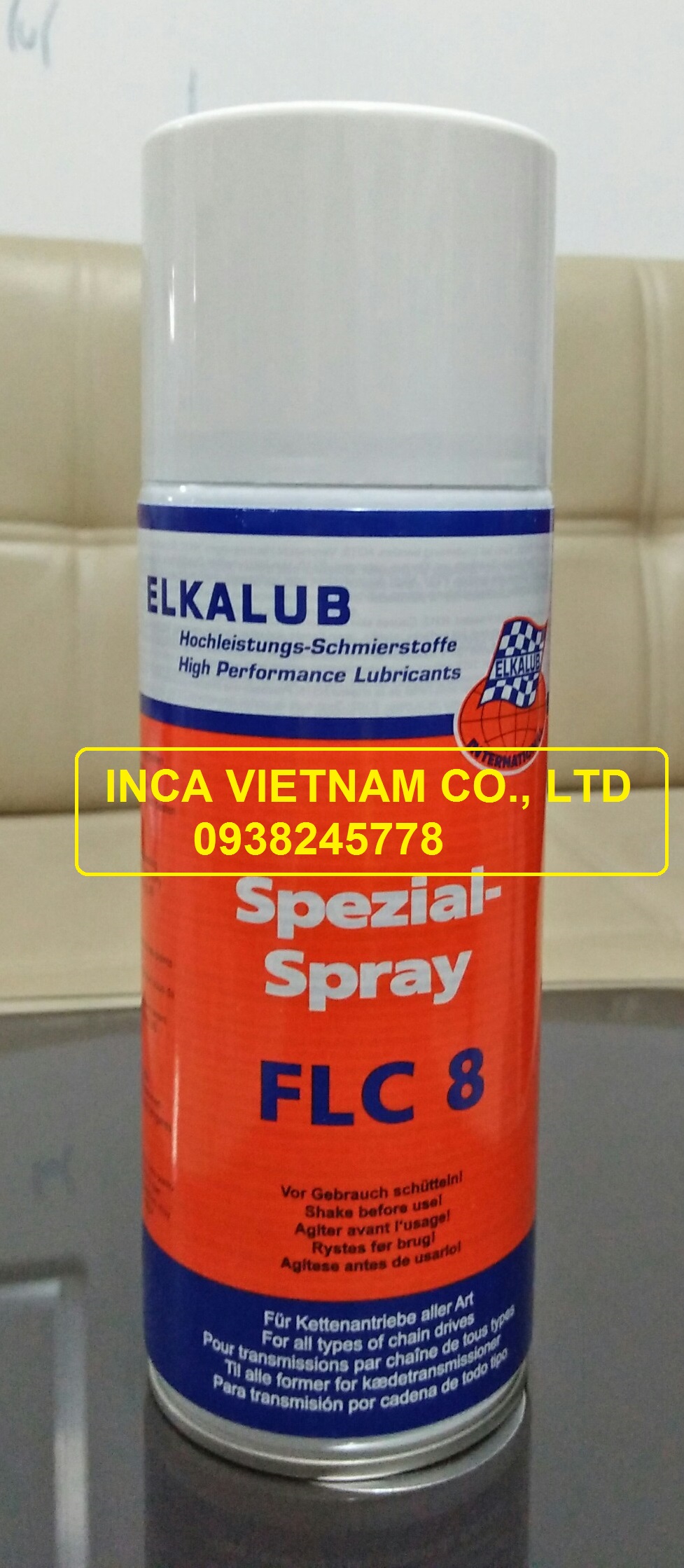 Dầu nhờn dạng phun Elkalub FLC 8